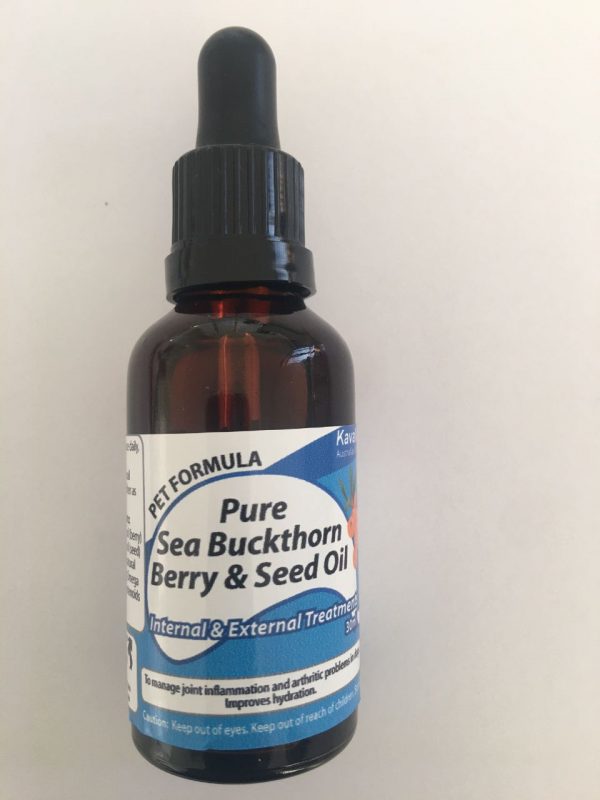 Dog Formula - Pure Sea Buckthorn Berry and Seed Oil inc GST